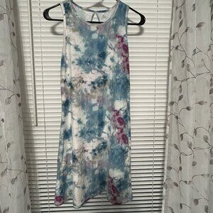 SO Brand - A-line Tie Dyed Dress, Size Small